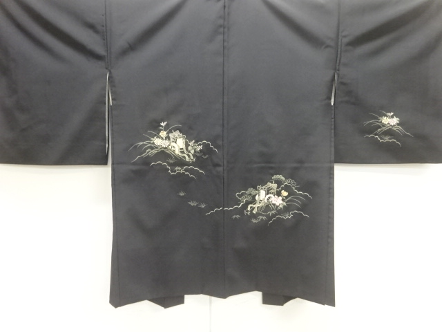 御所車模様絵羽織